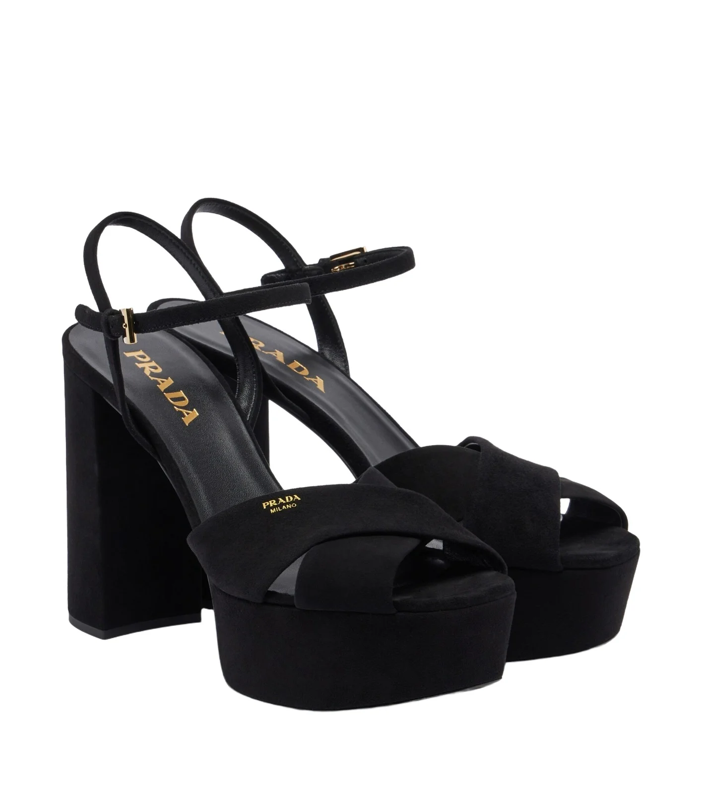 Suede platform sandals Suede platform sandals