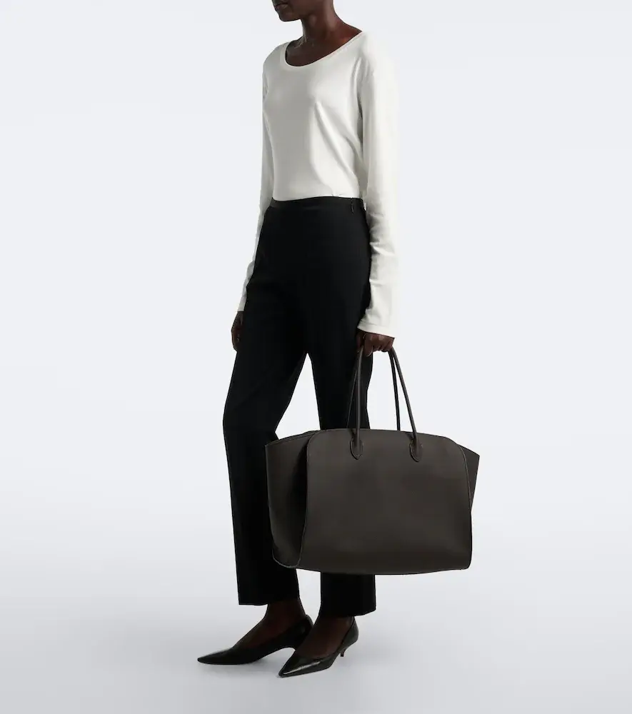 The Row Marlo 17 leather tote bag | Thumbnail 5 The Row Marlo 17 leather tote bag | Thumbnail 5