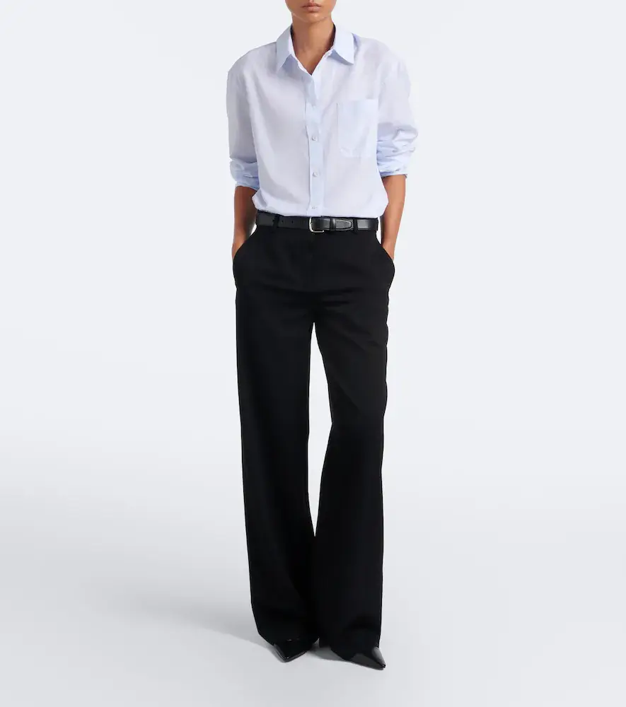 The Row Coleman wool gabardine straight pants | Thumbnail 5 The Row Coleman wool gabardine straight pants | Thumbnail 5
