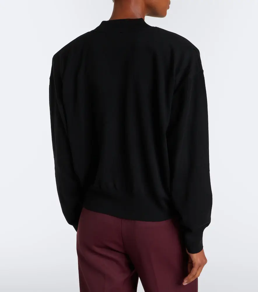 The Frankie Shop Rue wool-blend mockneck sweater | Thumbnail 6 The Frankie Shop Rue wool-blend mockneck sweater | Thumbnail 6