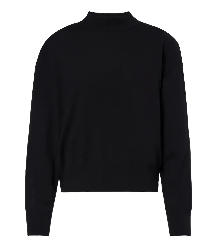 The Frankie Shop Rue wool-blend mockneck sweater | Image 1 The Frankie Shop Rue wool-blend mockneck sweater | Image 1