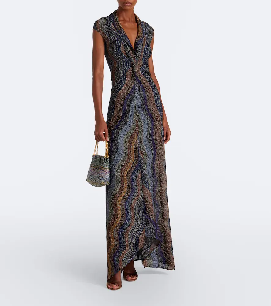 Missoni Knitted lamé maxi dress | Thumbnail 2 Missoni Knitted lamé maxi dress | Thumbnail 2