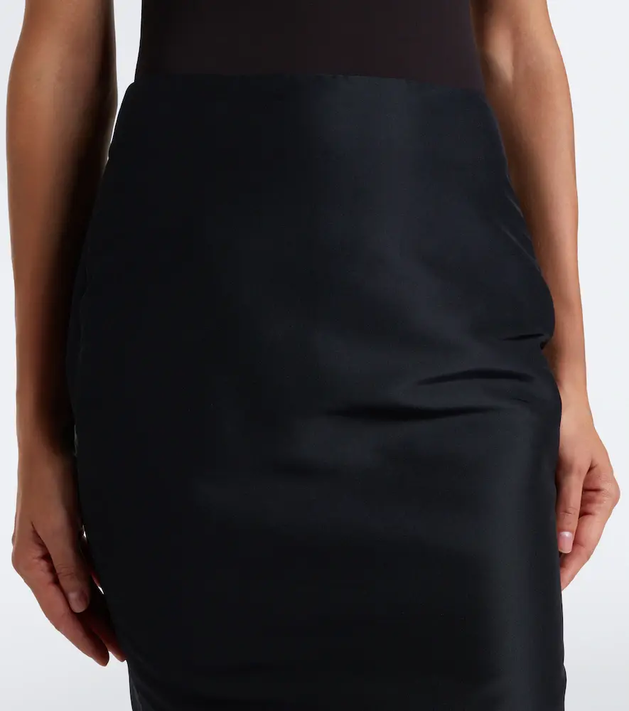 Gucci Silk faille pencil skirt | Thumbnail 3 Gucci Silk faille pencil skirt | Thumbnail 3