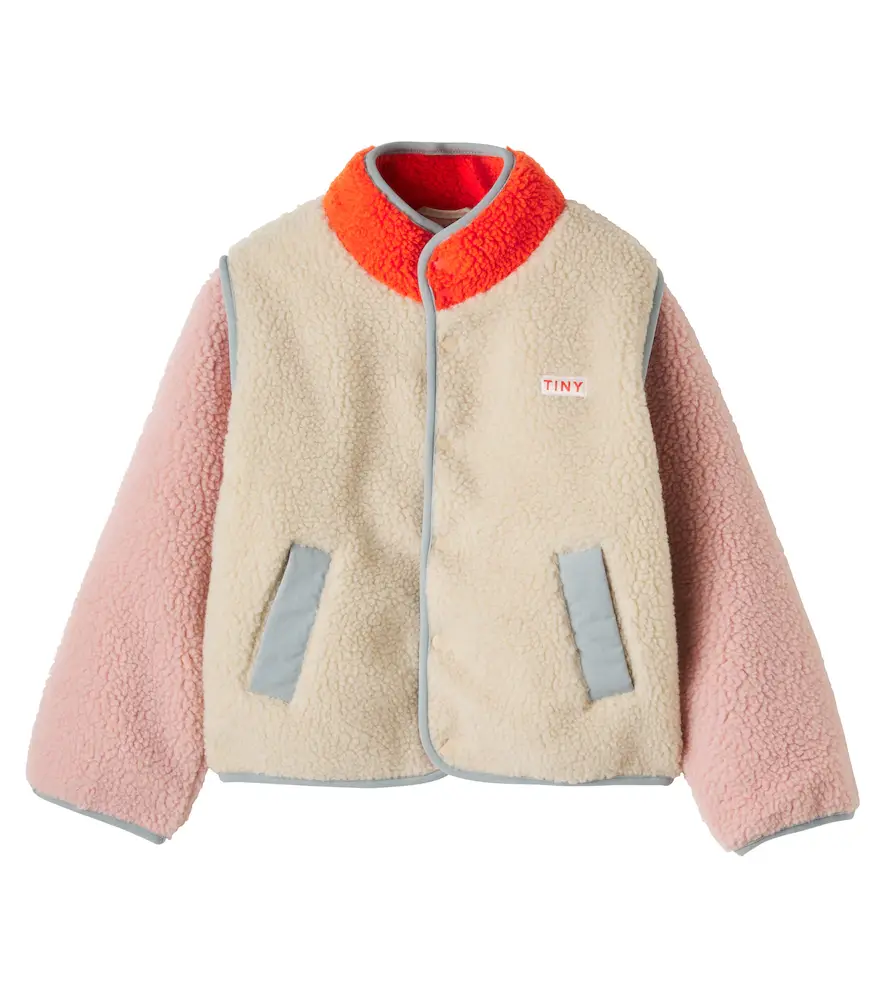 Tinycottons Colorblocked teddy jacket | Image 1 Tinycottons Colorblocked teddy jacket | Image 1