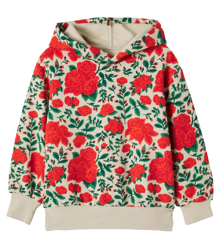 Tinycottons Roses cotton hoodie | Image 1 Tinycottons Roses cotton hoodie | Image 1