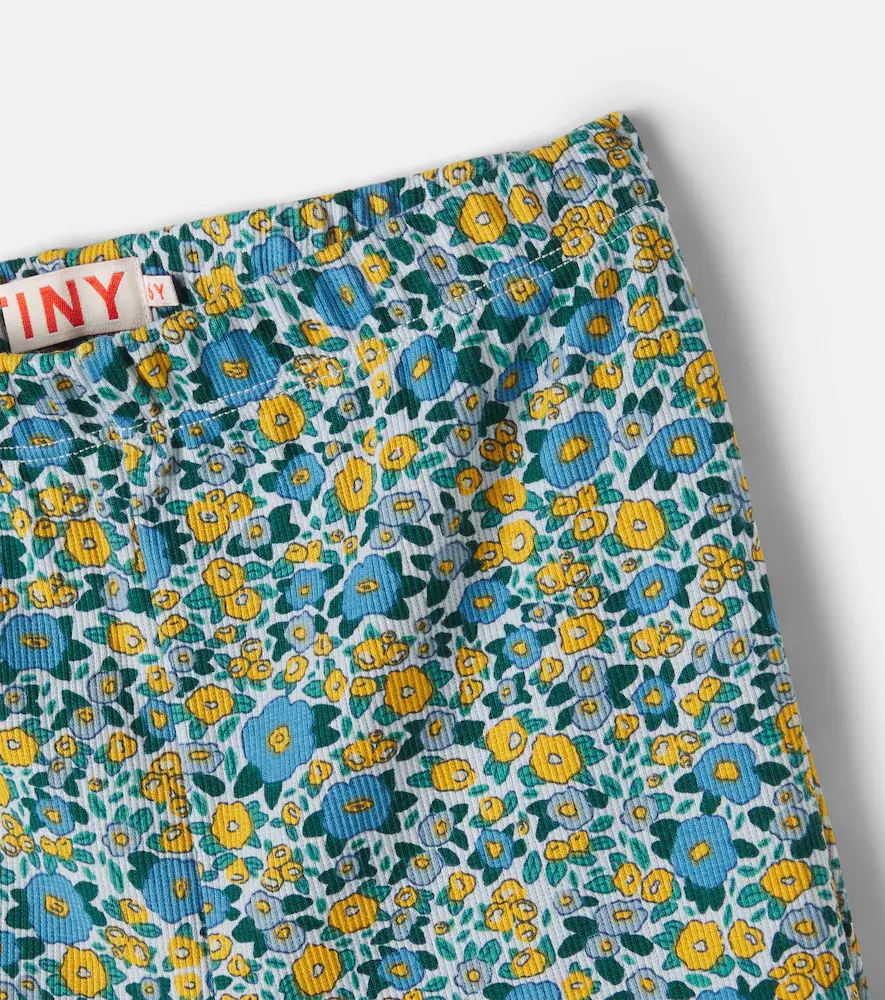 Tinycottons Floral cotton-blend flared pants | Thumbnail 3 Tinycottons Floral cotton-blend flared pants | Thumbnail 3