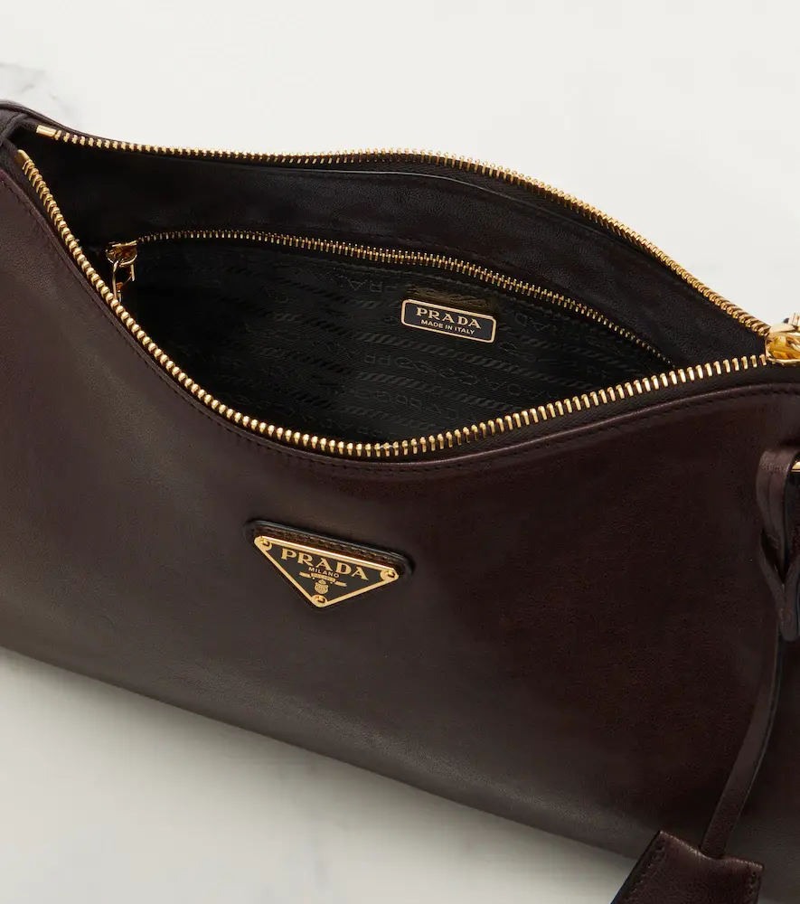 Prada Aimée Large leather shoulder bag | Thumbnail 3 Prada Aimée Large leather shoulder bag | Thumbnail 3