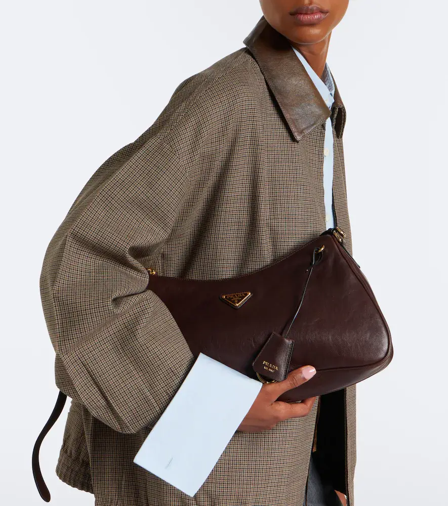 Prada Aimée Large leather shoulder bag | Thumbnail 5 Prada Aimée Large leather shoulder bag | Thumbnail 5