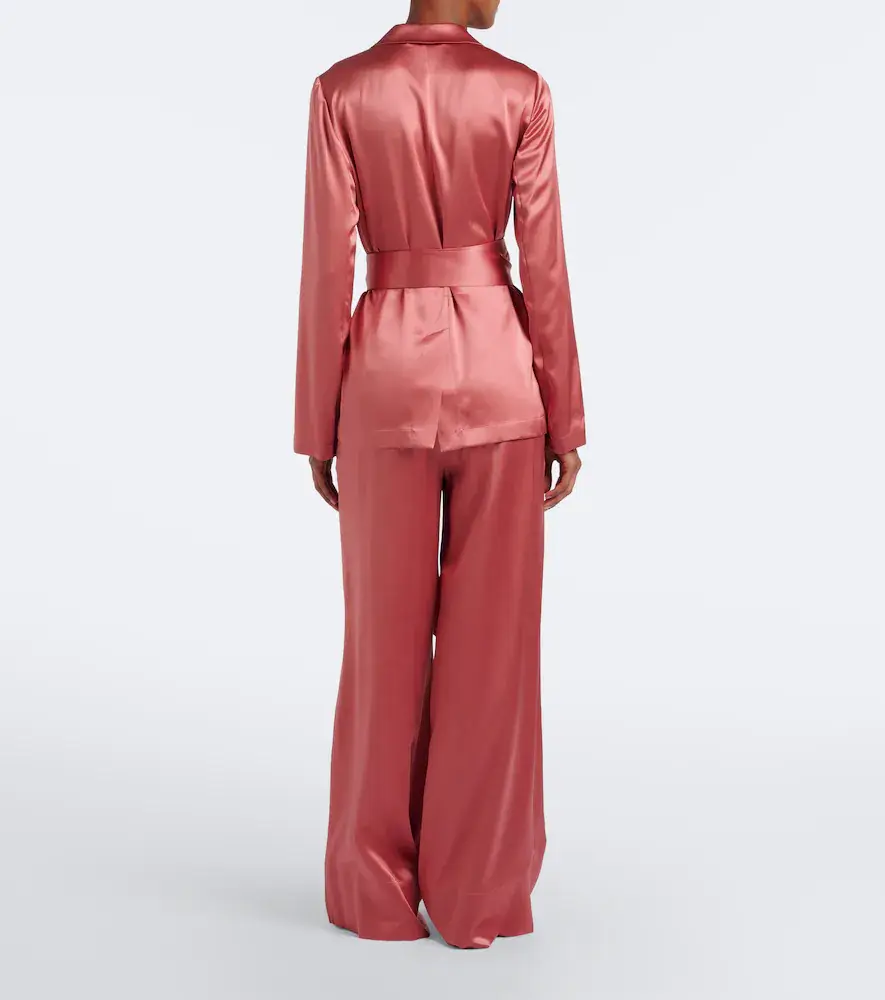 Joseph Dijon silk satin wide-leg pants | Thumbnail 5 Joseph Dijon silk satin wide-leg pants | Thumbnail 5