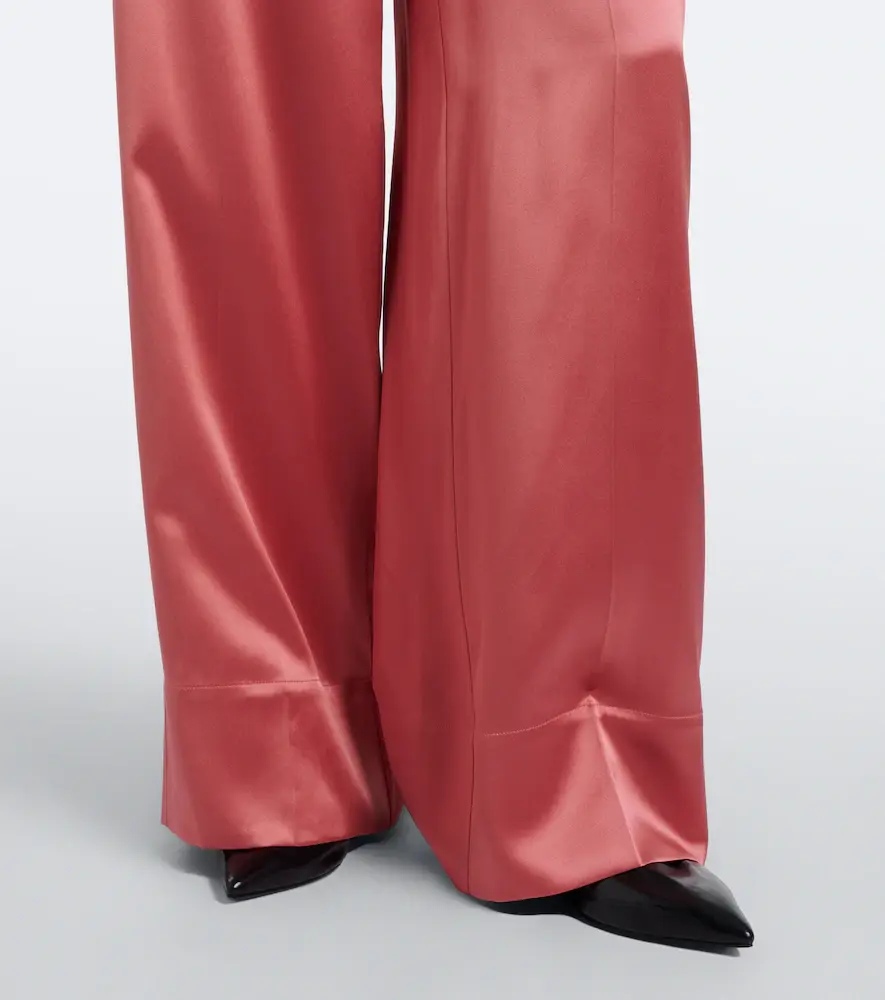 Joseph Dijon silk satin wide-leg pants | Thumbnail 6 Joseph Dijon silk satin wide-leg pants | Thumbnail 6