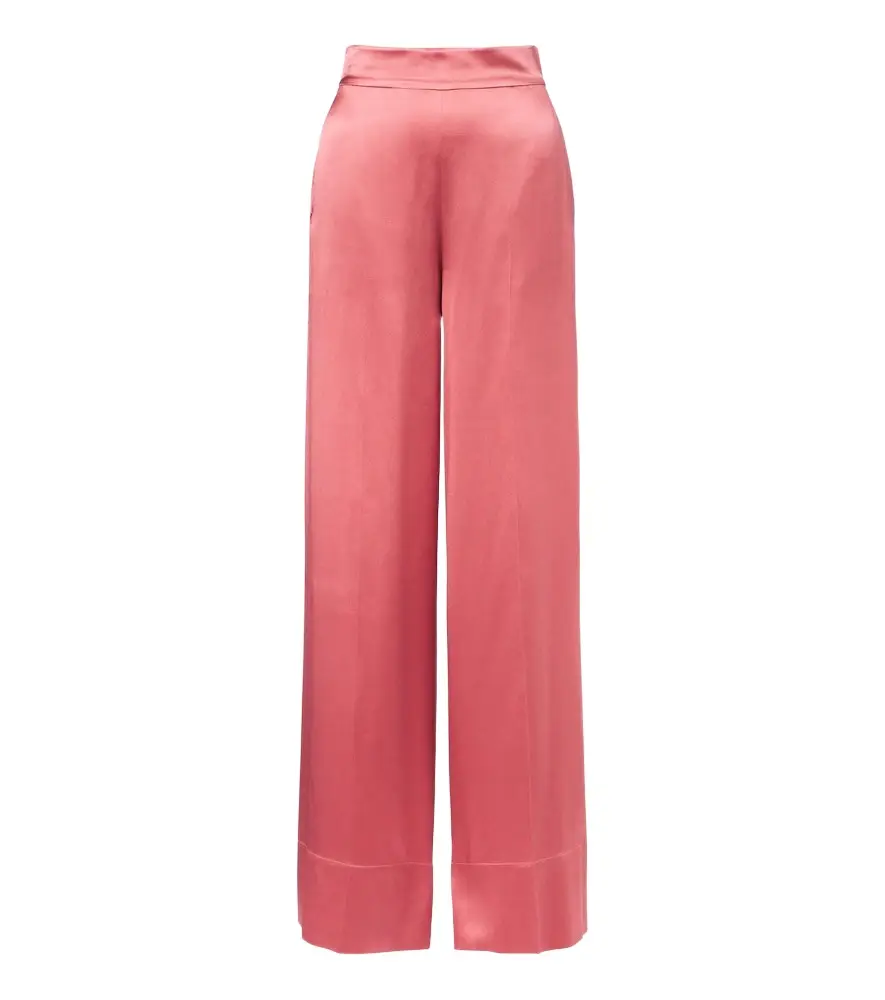 Joseph Dijon silk satin wide-leg pants | Image 1 Joseph Dijon silk satin wide-leg pants | Image 1