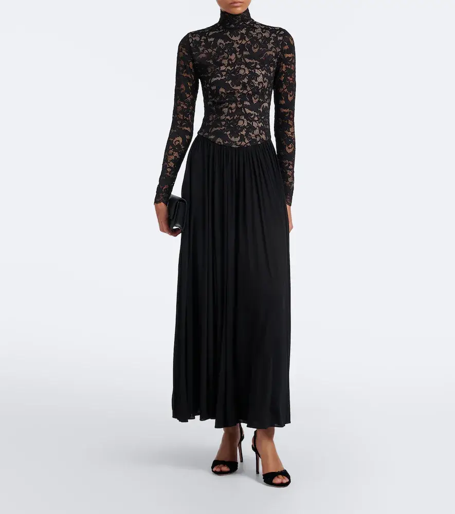 Zimmermann Lace and jersey maxi dress | Thumbnail 2 Zimmermann Lace and jersey maxi dress | Thumbnail 2