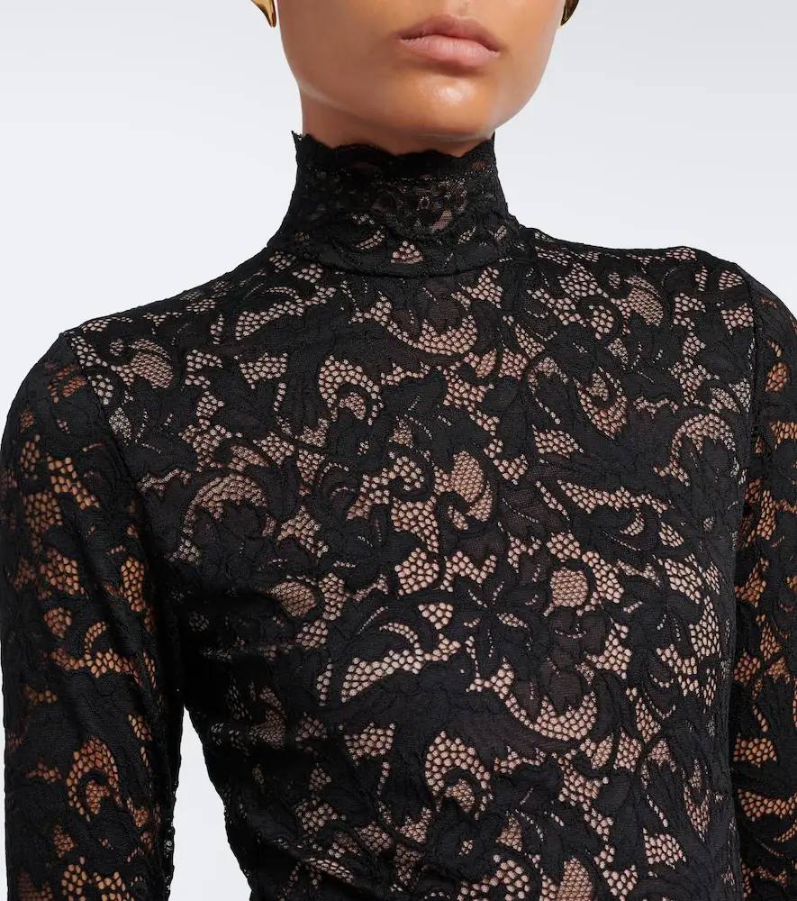 Zimmermann Lace and jersey maxi dress | Thumbnail 4 Zimmermann Lace and jersey maxi dress | Thumbnail 4