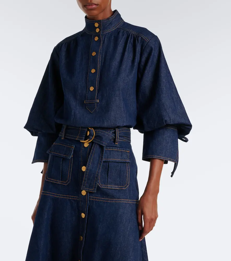 Zimmermann Denim blouse | Thumbnail 4 Zimmermann Denim blouse | Thumbnail 4