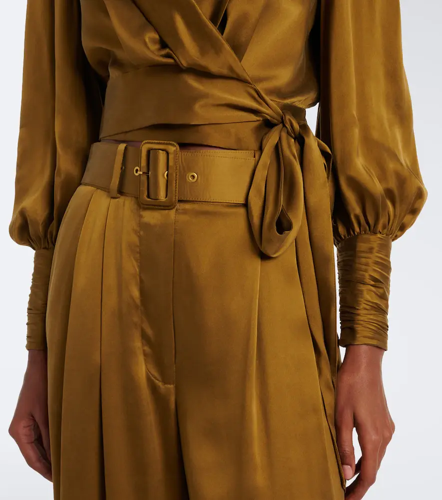 Zimmermann Silk satin wrap top | Thumbnail 5