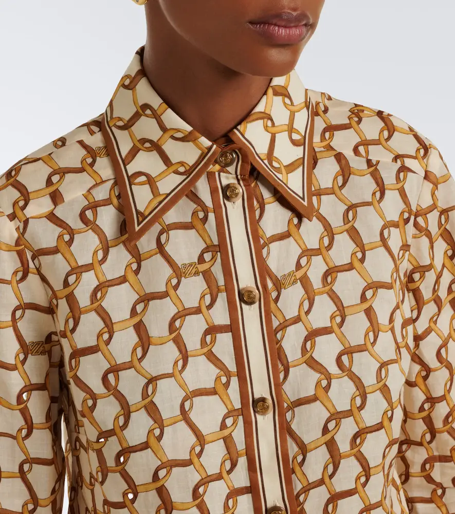 Zimmermann Printed ramie shirt | Thumbnail 6 Zimmermann Printed ramie shirt | Thumbnail 6