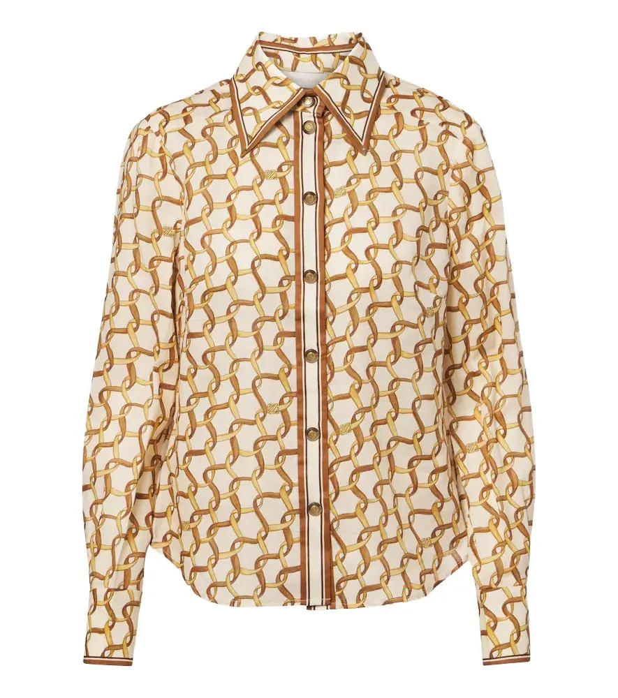 Zimmermann Printed ramie shirt | Image 1 Zimmermann Printed ramie shirt | Image 1