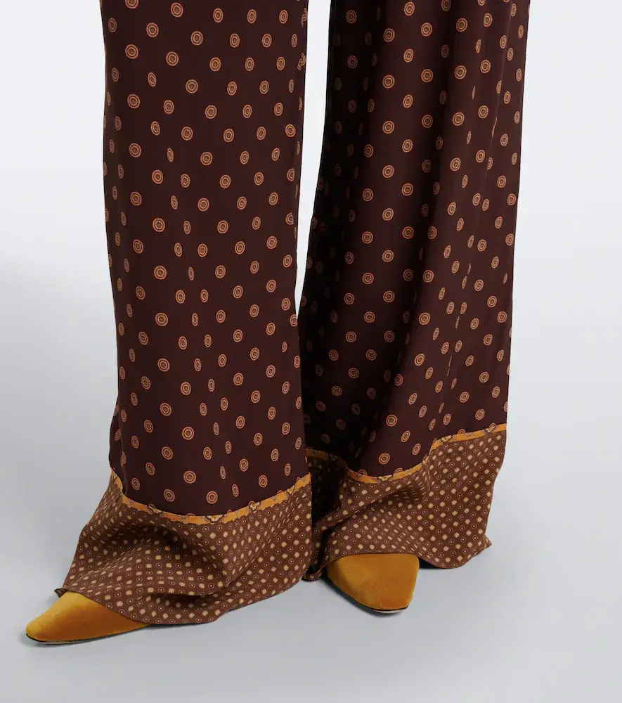 Zimmermann Belted printed wide-leg pants | Thumbnail 2 Zimmermann Belted printed wide-leg pants | Thumbnail 2