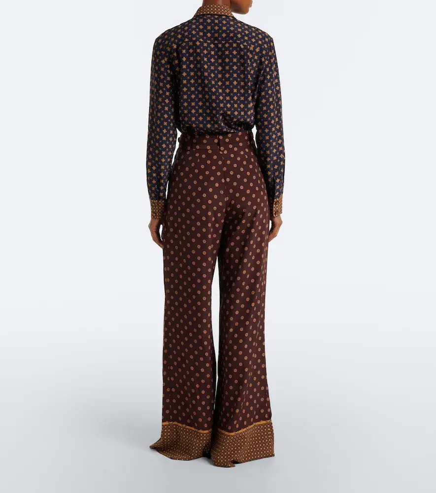 Zimmermann Belted printed wide-leg pants | Thumbnail 5 Zimmermann Belted printed wide-leg pants | Thumbnail 5