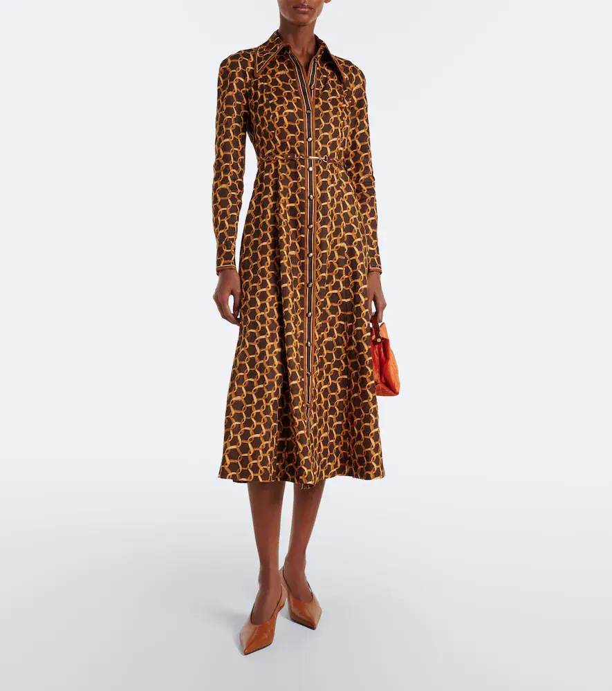 Zimmermann Belted printed linen shirt dress | Thumbnail 2 Zimmermann Belted printed linen shirt dress | Thumbnail 2