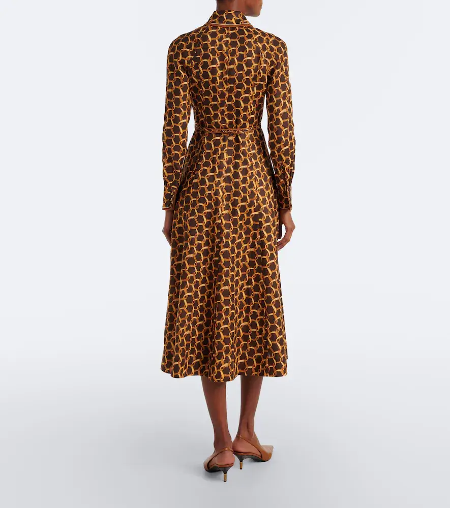 Zimmermann Belted printed linen shirt dress | Thumbnail 4 Zimmermann Belted printed linen shirt dress | Thumbnail 4