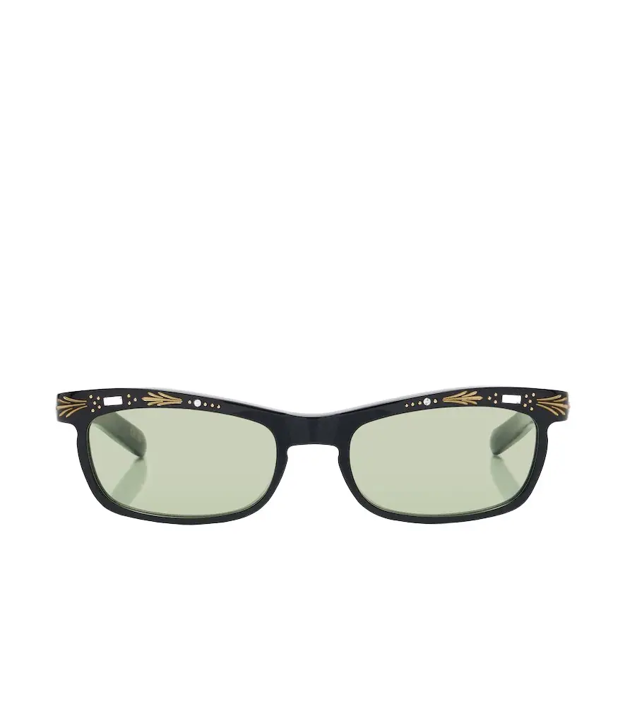 Valentino Embellished rectangular sunglasses | Image 1 Valentino Embellished rectangular sunglasses | Image 1