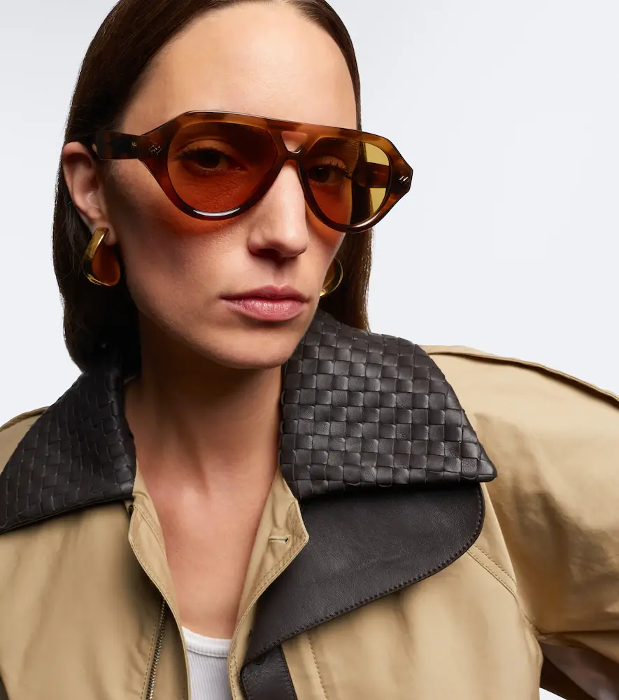 Bottega Veneta Dizzy aviator sunglasses | Thumbnail 4 Bottega Veneta Dizzy aviator sunglasses | Thumbnail 4