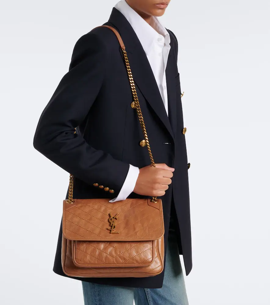 Saint Laurent Niki Medium leather shoulder bag | Thumbnail 6