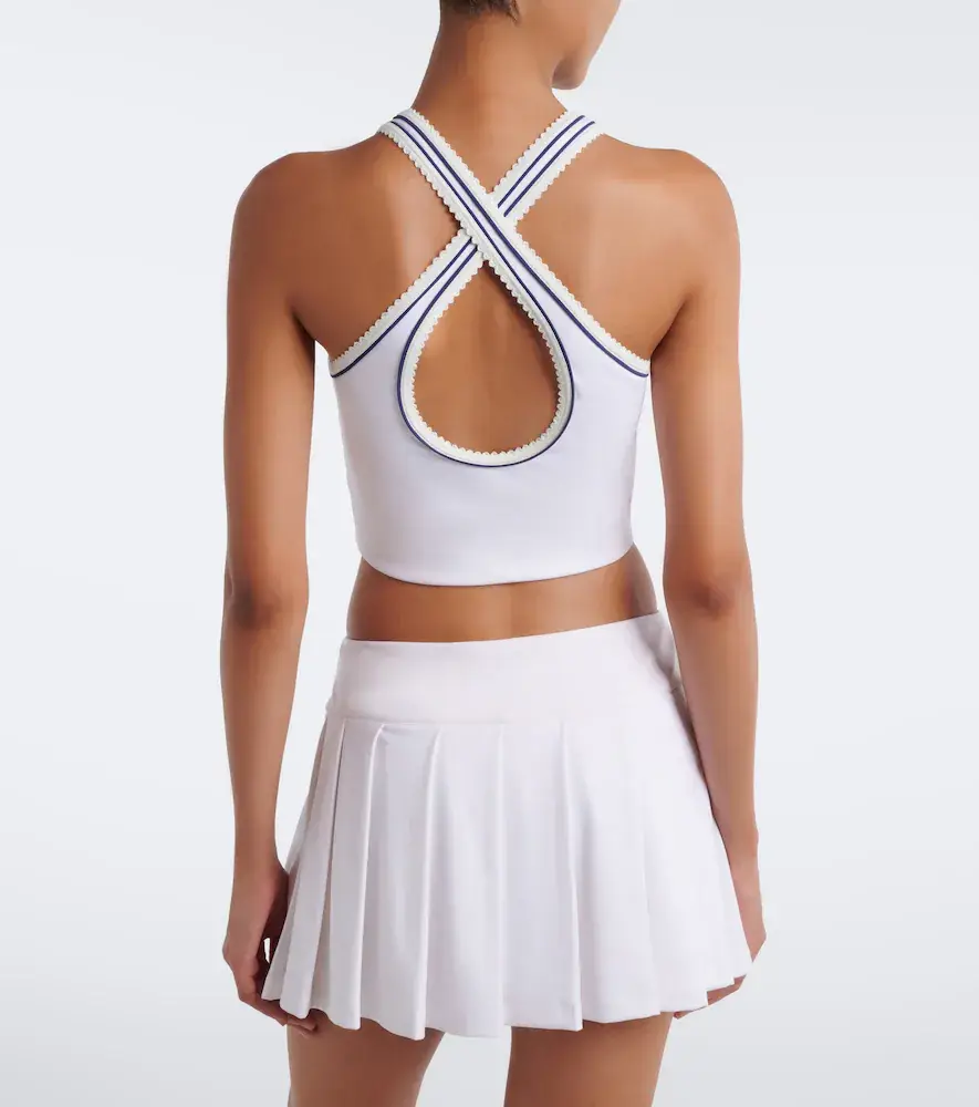 Miu Miu x New Balance jersey crop top | Thumbnail 3 Miu Miu x New Balance jersey crop top | Thumbnail 3