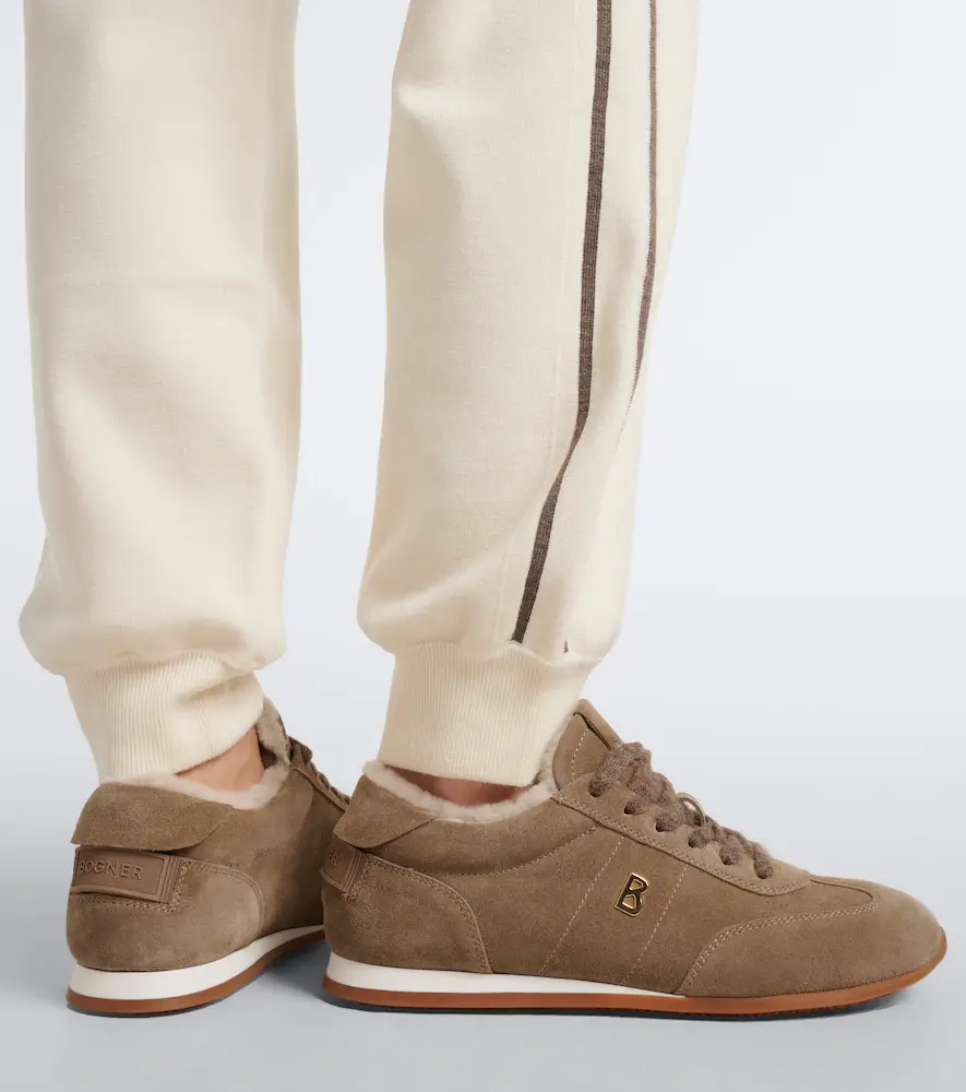 Bogner Valencia shearling-lined suede sneakers | Thumbnail 5