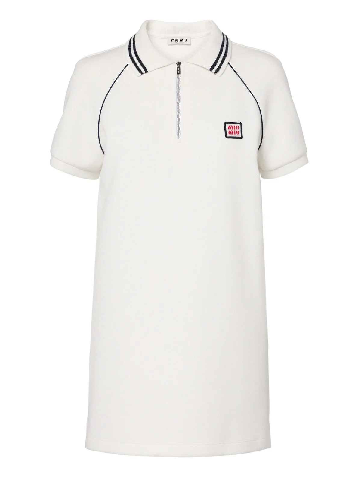 Miu Miu Cotton piqué polo dress