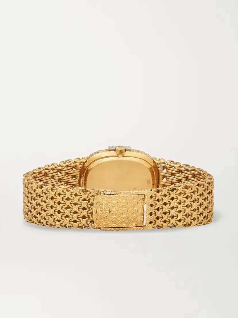 Stephanie Windsor + Patek Philippe Vintage 1980s Ellipse Hand-wound 18-karat Gold Diamond Watch, Ref. 4307/1 (6.75'' Wrist) | Thumbnail 5 Stephanie Windsor + Patek Philippe Vintage 1980s Ellipse Hand-wound 18-karat Gold Diamond Watch, Ref. 4307/1 (6.75'' Wrist) | Thumbnail 5