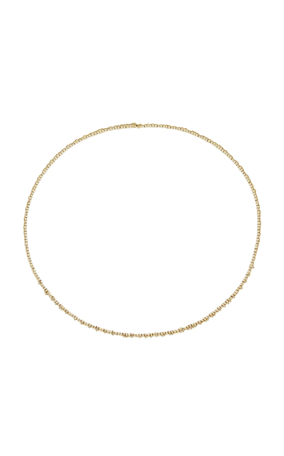 Fireworks 18K Yellow Gold Diamond Necklace