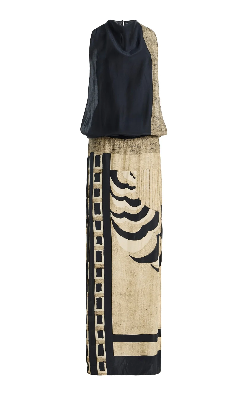 Sona Printed Silk Maxi Dress Sona Printed Silk Maxi Dress