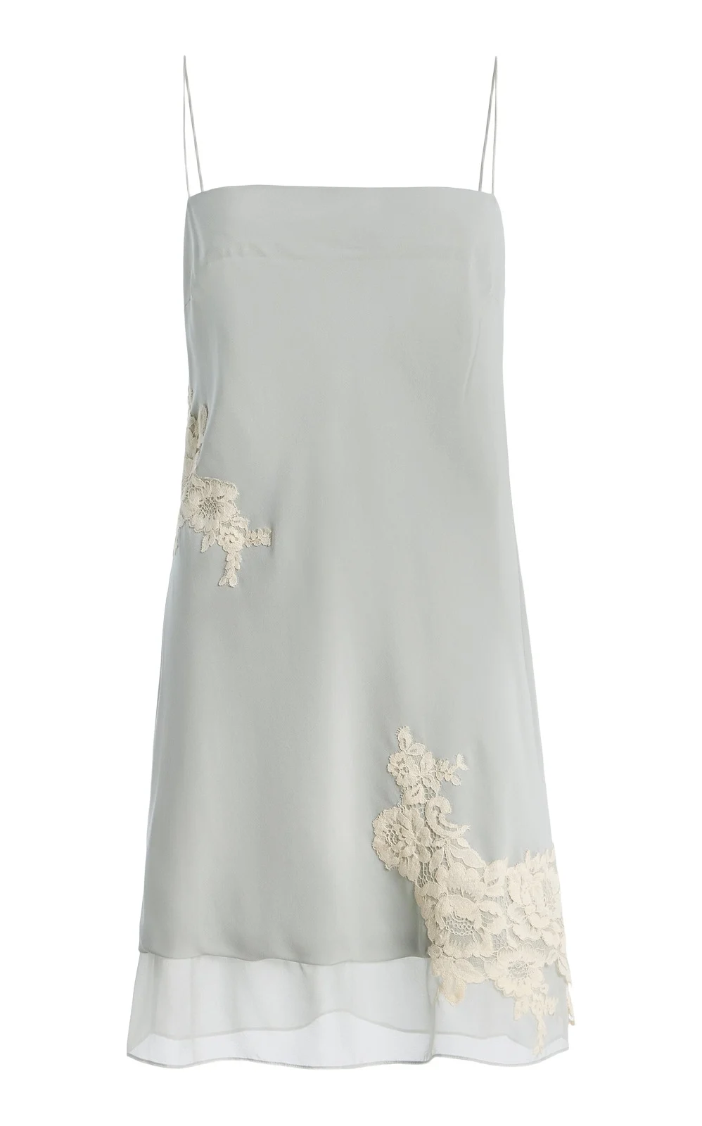 Noria Embroidered Silk Mini Dress Noria Embroidered Silk Mini Dress