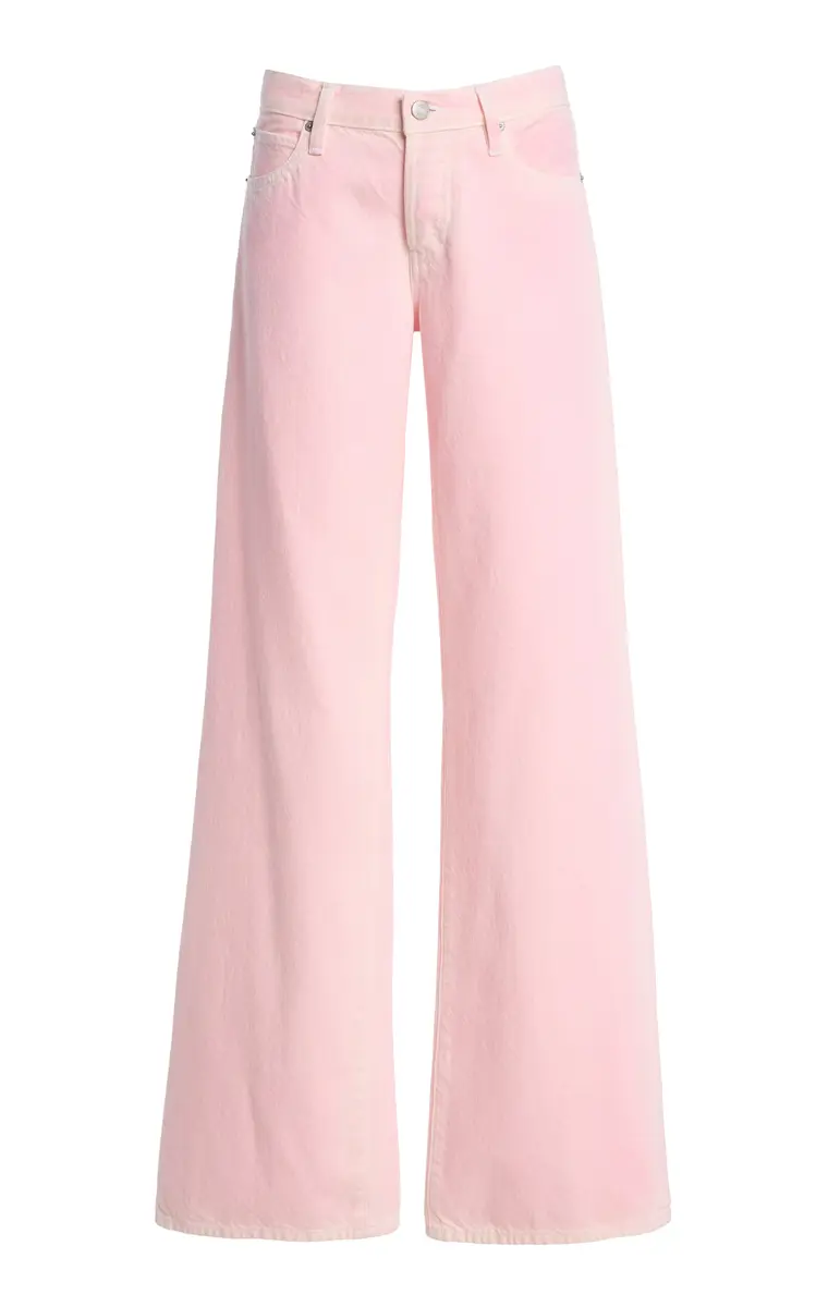 FRAME The Gray Rigid Low-Rise Flared-Leg Jeans | Image 1 FRAME The Gray Rigid Low-Rise Flared-Leg Jeans | Image 1