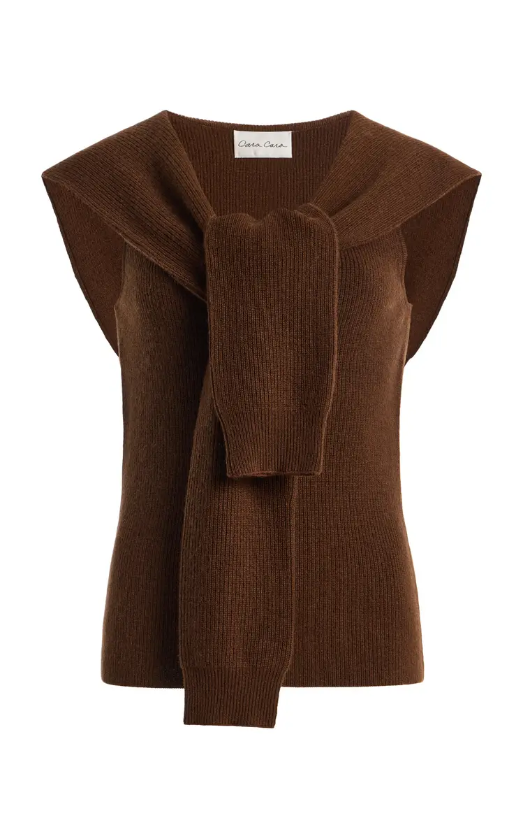 Cara Cara Ember Wool-Cashmere Top | Image 1 Cara Cara Ember Wool-Cashmere Top | Image 1