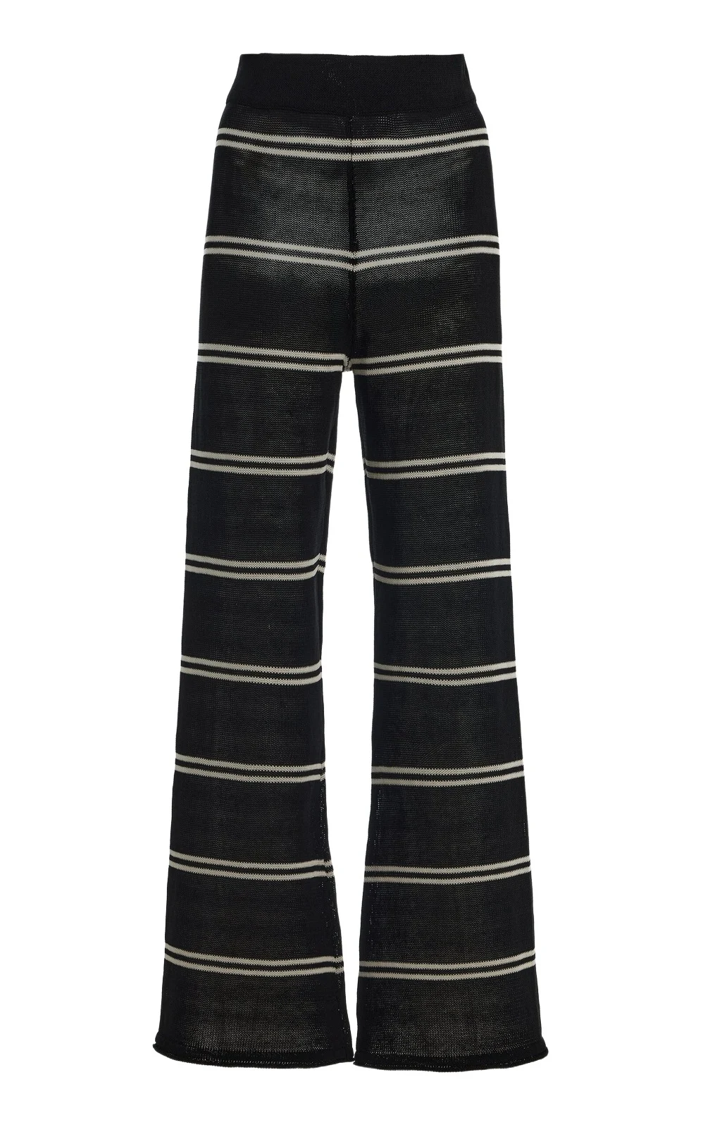Zulu & Zephyr Textured Cotton-Blend Knit Pants