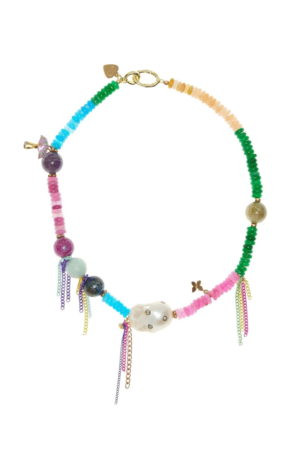 Joie DiGiovanni Rainbow Multi-Stone Choker