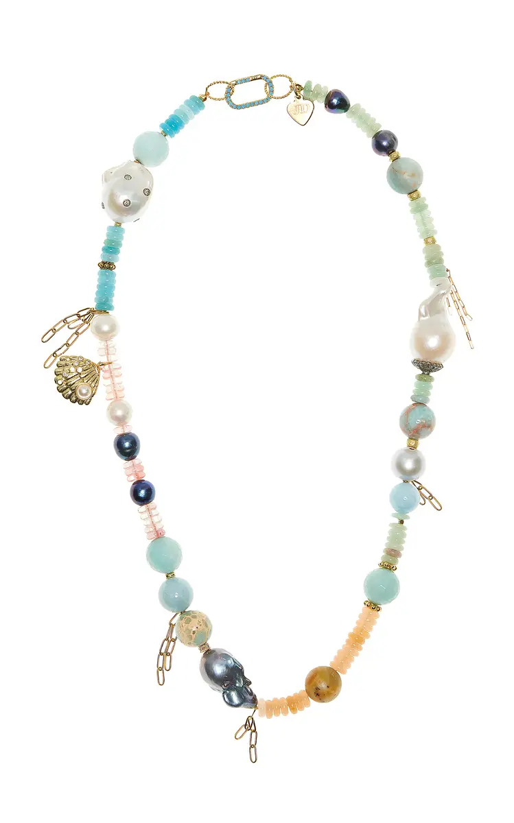 Joie DiGiovanni Tropical Beach Multi-Stone Necklace