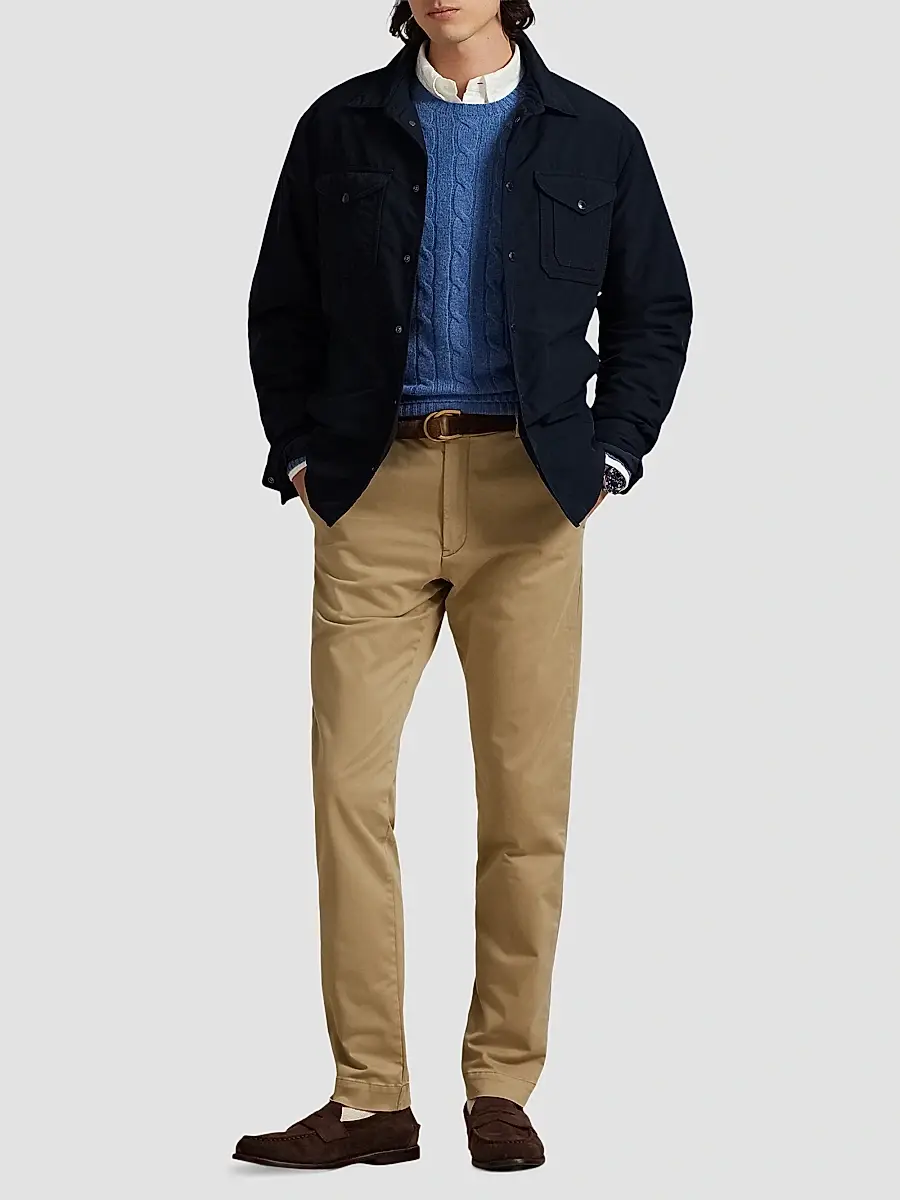 Polo Ralph Lauren Men's Slim-Fit New England Sateen Chino Pants | Thumbnail 2