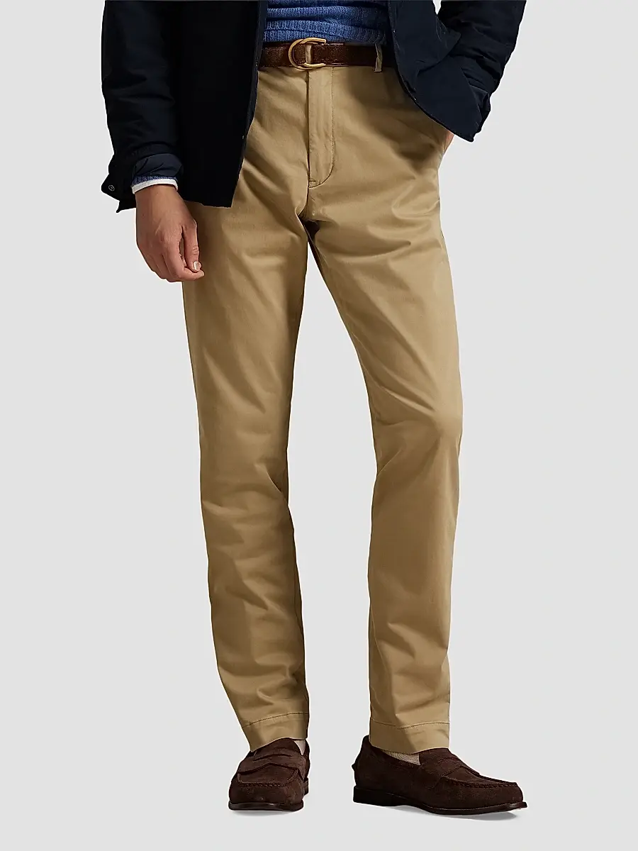 Polo Ralph Lauren Men's Slim-Fit New England Sateen Chino Pants | Thumbnail 4