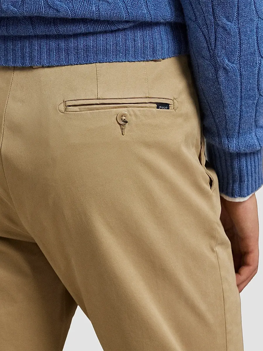Polo Ralph Lauren Men's Slim-Fit New England Sateen Chino Pants | Thumbnail 5