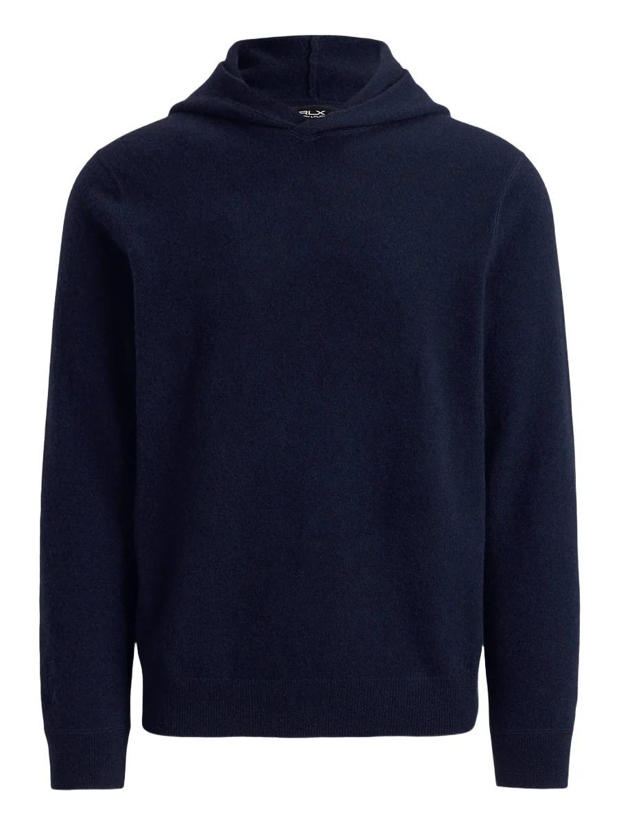 Men's Washable Cashmere Knit Hoodie Men's Washable Cashmere Knit Hoodie