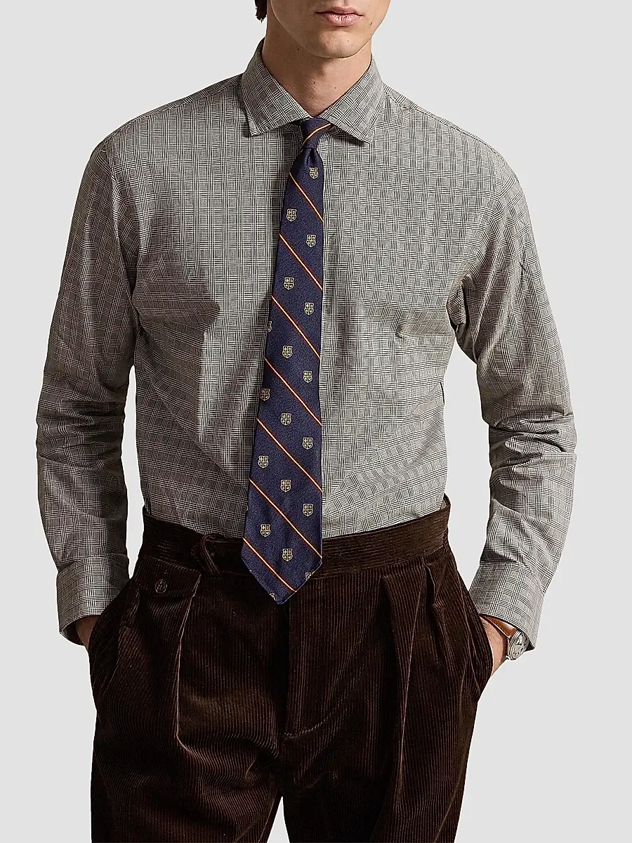 Polo Ralph Lauren Men's Classic-Fit Checked Poplin Shirt | Thumbnail 2 Polo Ralph Lauren Men's Classic-Fit Checked Poplin Shirt | Thumbnail 2