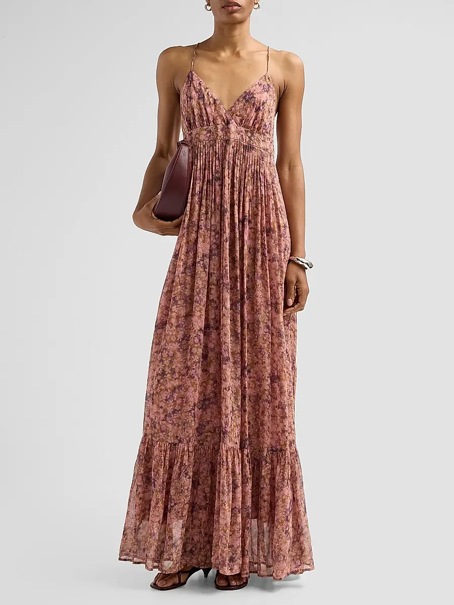 Ba&sh Women's Agnes Floral Maxi Dress | Thumbnail 2 Ba&sh Women's Agnes Floral Maxi Dress | Thumbnail 2