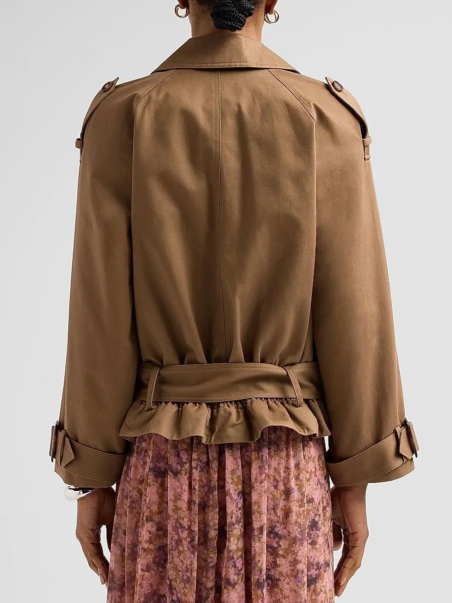 Ba&sh Winnie Short Trench Coat | Thumbnail 3