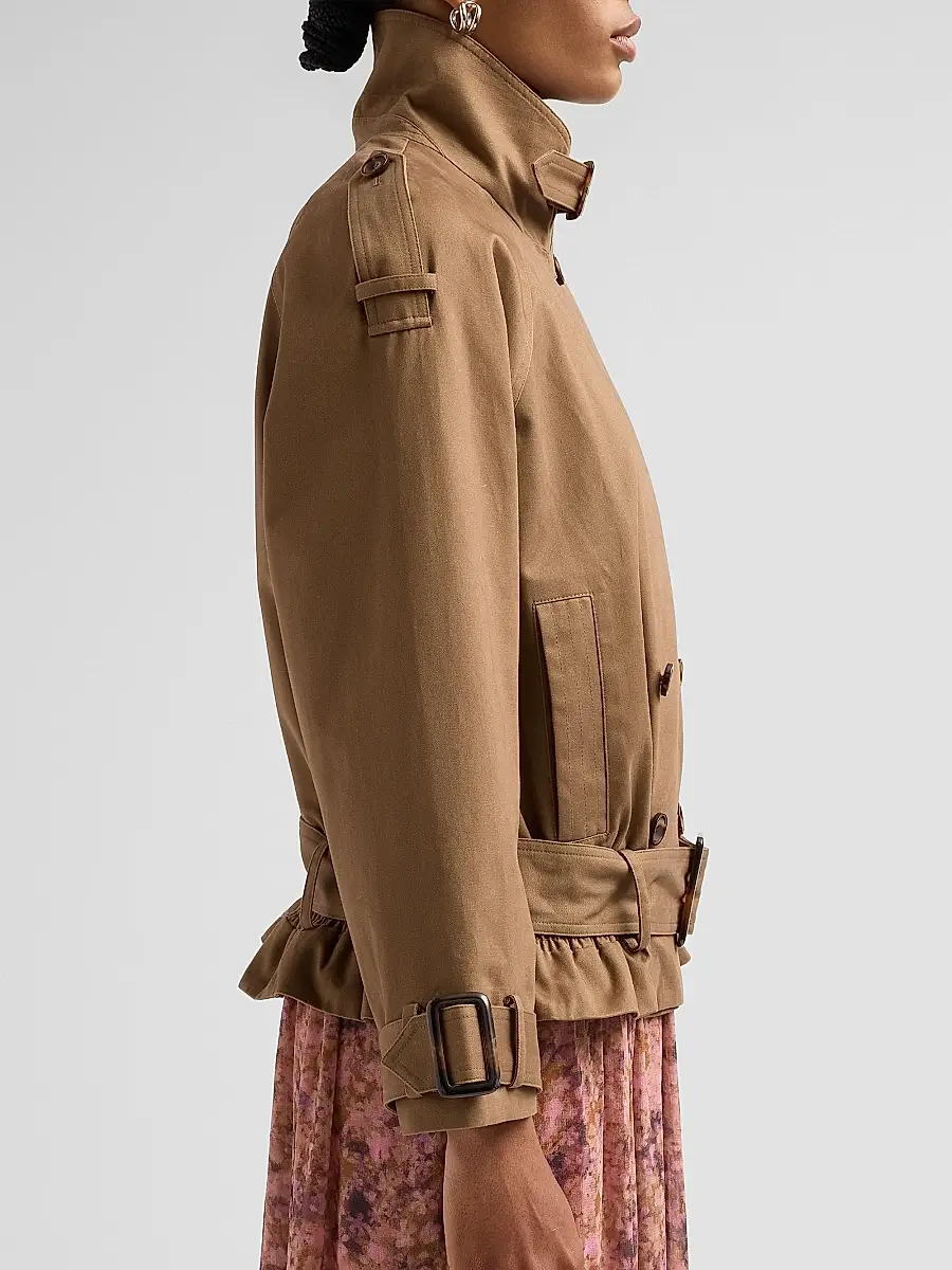 Ba&sh Winnie Short Trench Coat | Thumbnail 5