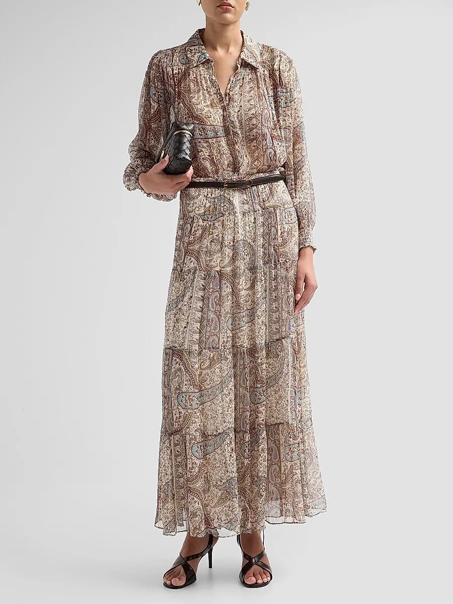 Ba&sh Women's Cleo Paisley Print Shirt | Thumbnail 2 Ba&sh Women's Cleo Paisley Print Shirt | Thumbnail 2