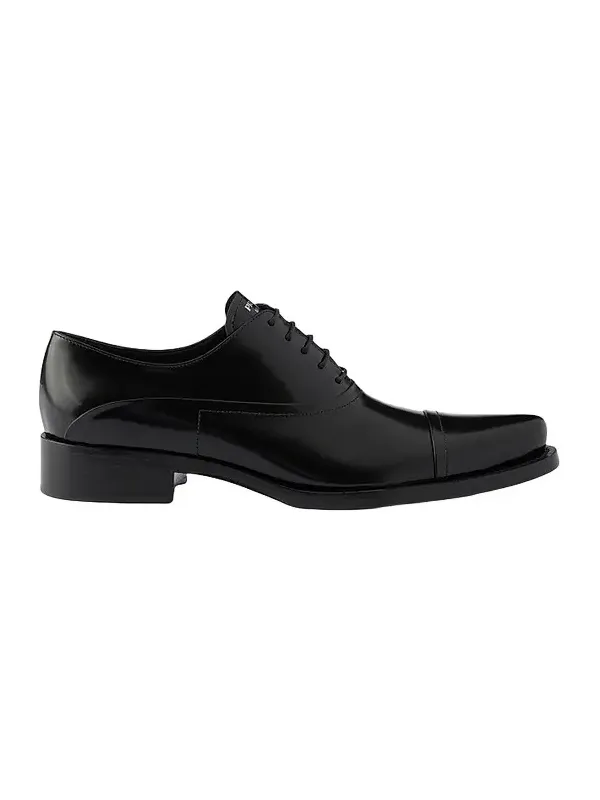 Women's Brushed Leather Lace-Up Oxford Shoes Women's Brushed Leather Lace-Up Oxford Shoes